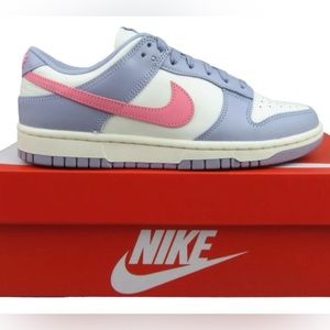 SOLD  Nike Dunk Low Indigo Haze Coral Womens Size 8 Sneakers NEW DD1503-500